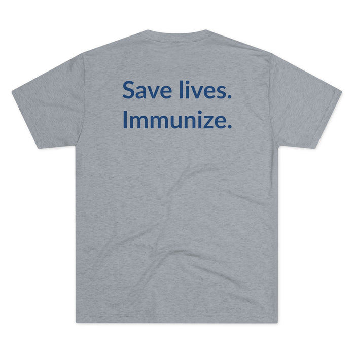 Immunize.org Unisex Tri-Blend Crew Tee